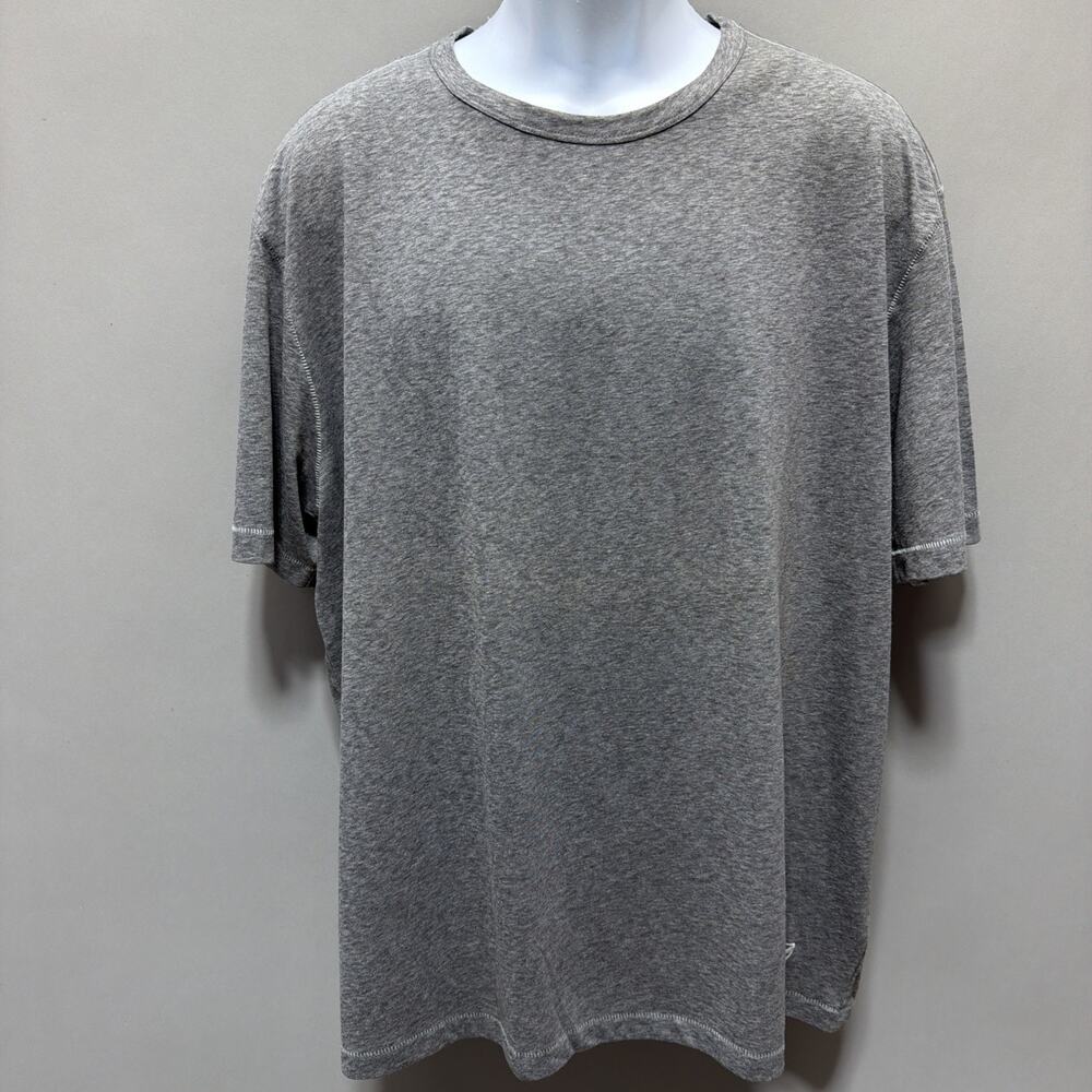 Cremieux V-Neck T-Shirt Mens XL Gray Short Sleeve Cremieux 38